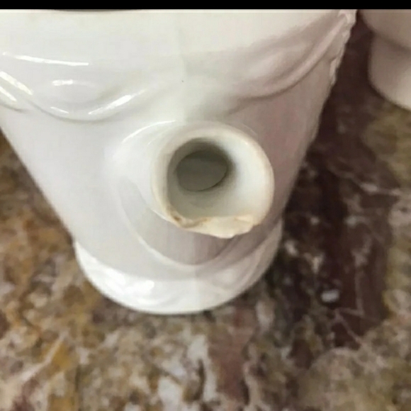 VTG PORCELIER VITREOUS TEA POT DUTCH GIRL - Picture 4 of 11